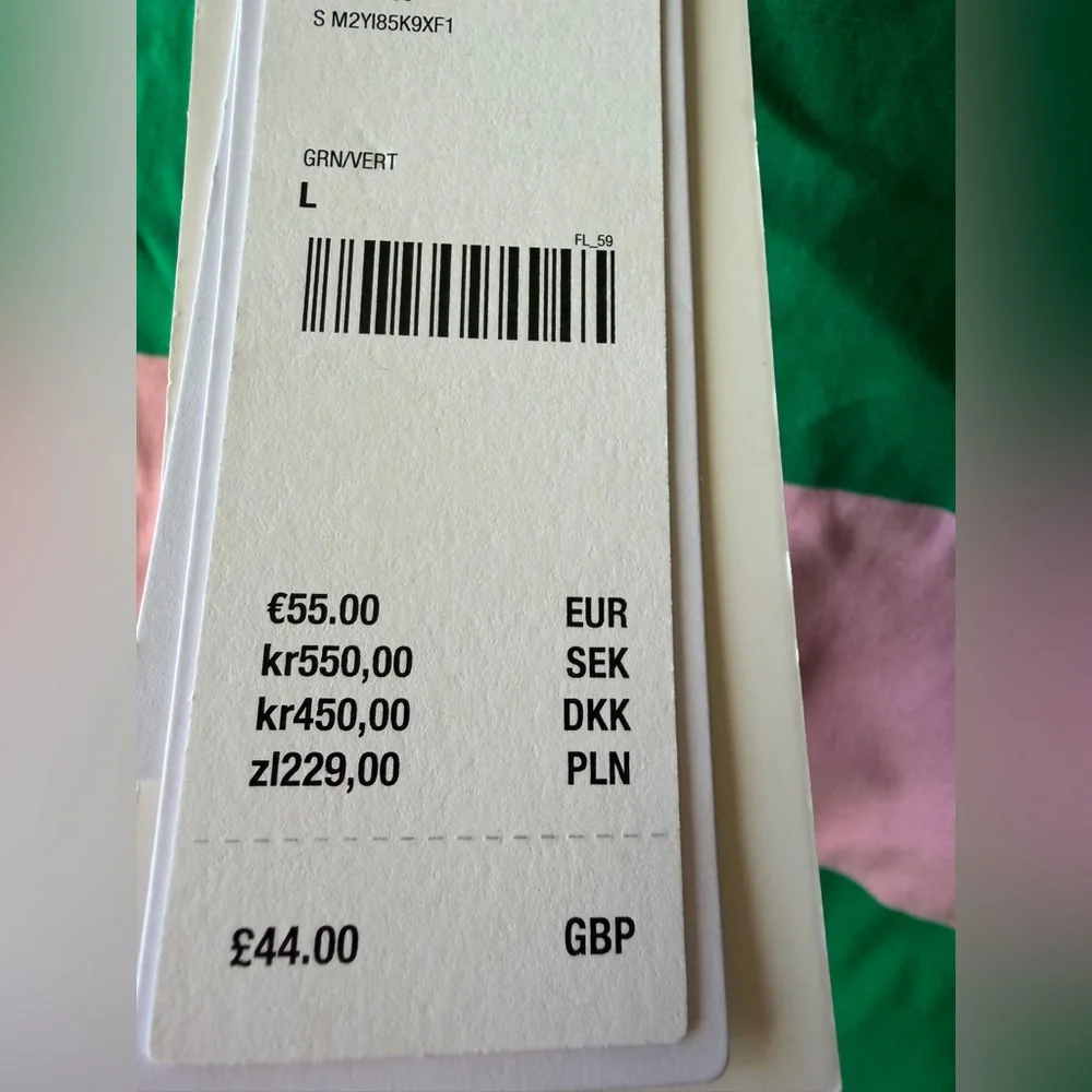 Men’s Large & XL Guess Originals Cane   Striped Tee- Relaxed Fit - Unisex - Picture 4 of 9